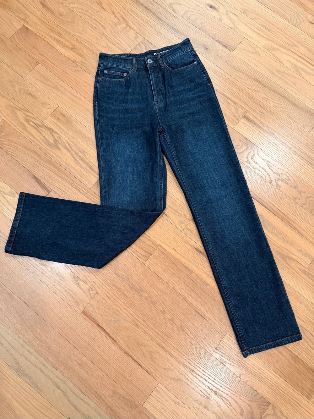 The Normal Brand Classic Dark Blue Women’s Straight-Leg Jeans